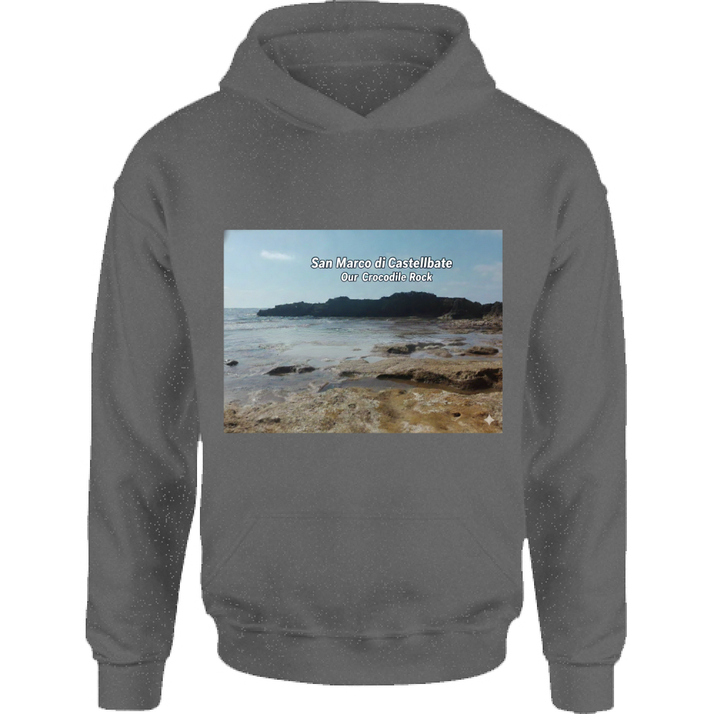 Felpa Bambino con Cappuccio Cocrodilecilento