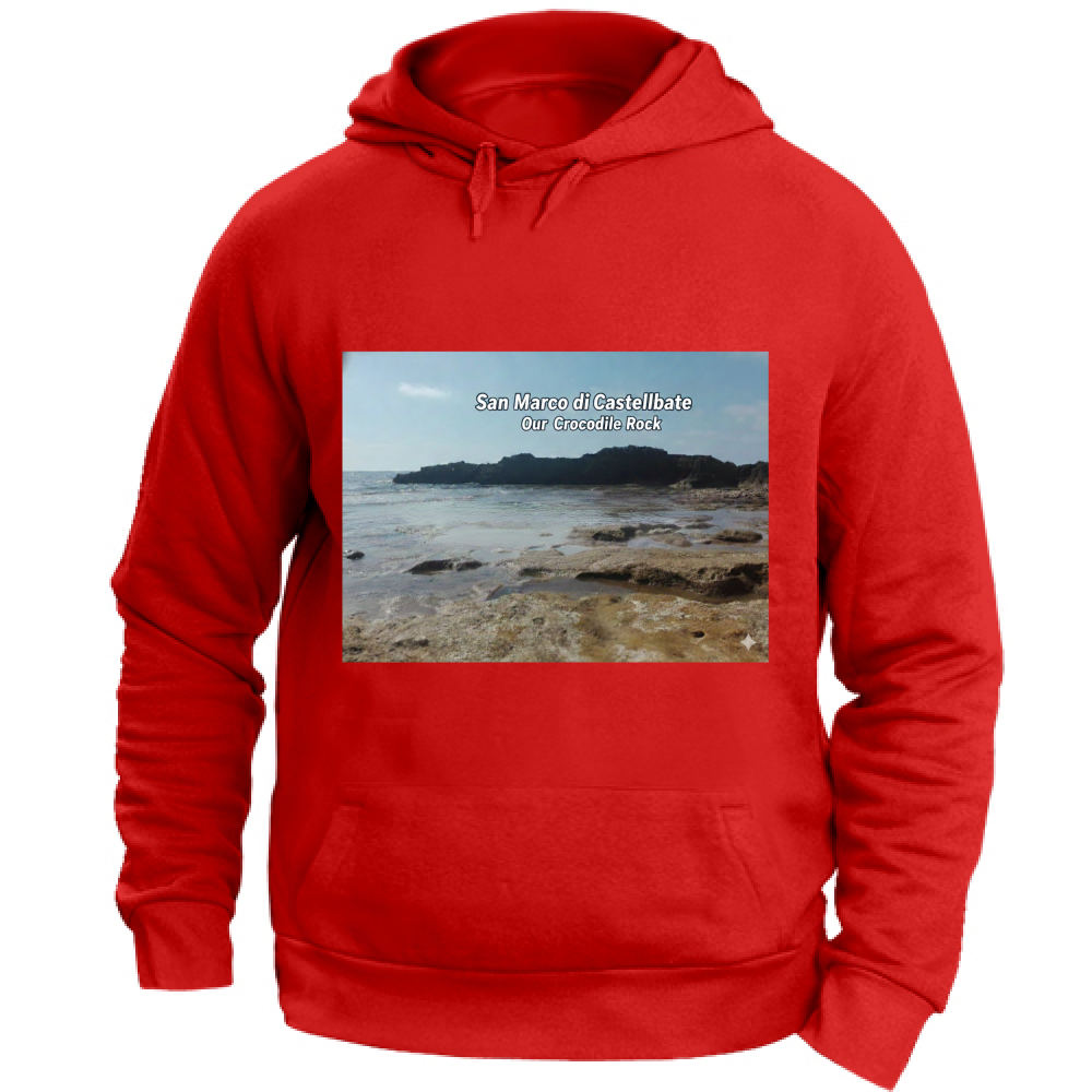 Felpa con Cappuccio Unisex Large Cocrodilecilento