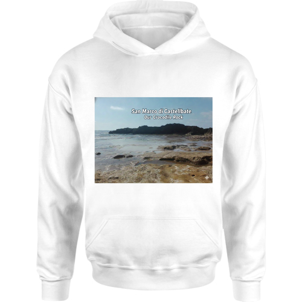 Felpa Bambino con Cappuccio Cocrodilecilento