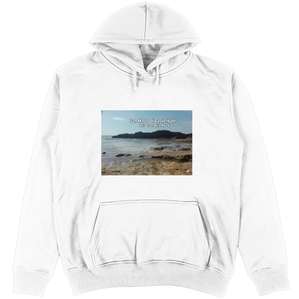 Felpa Unisex con Cappuccio Cocrodilecilento