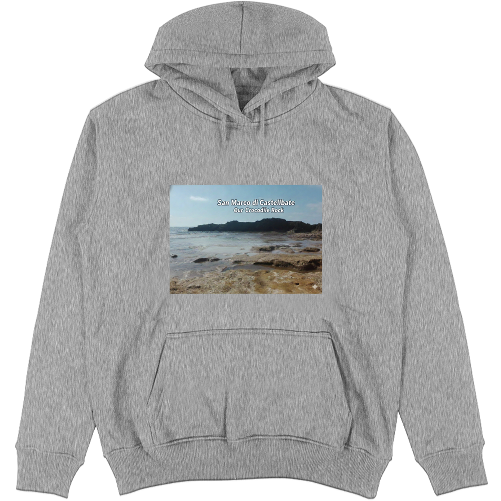 Felpa Unisex con Cappuccio Cocrodilecilento