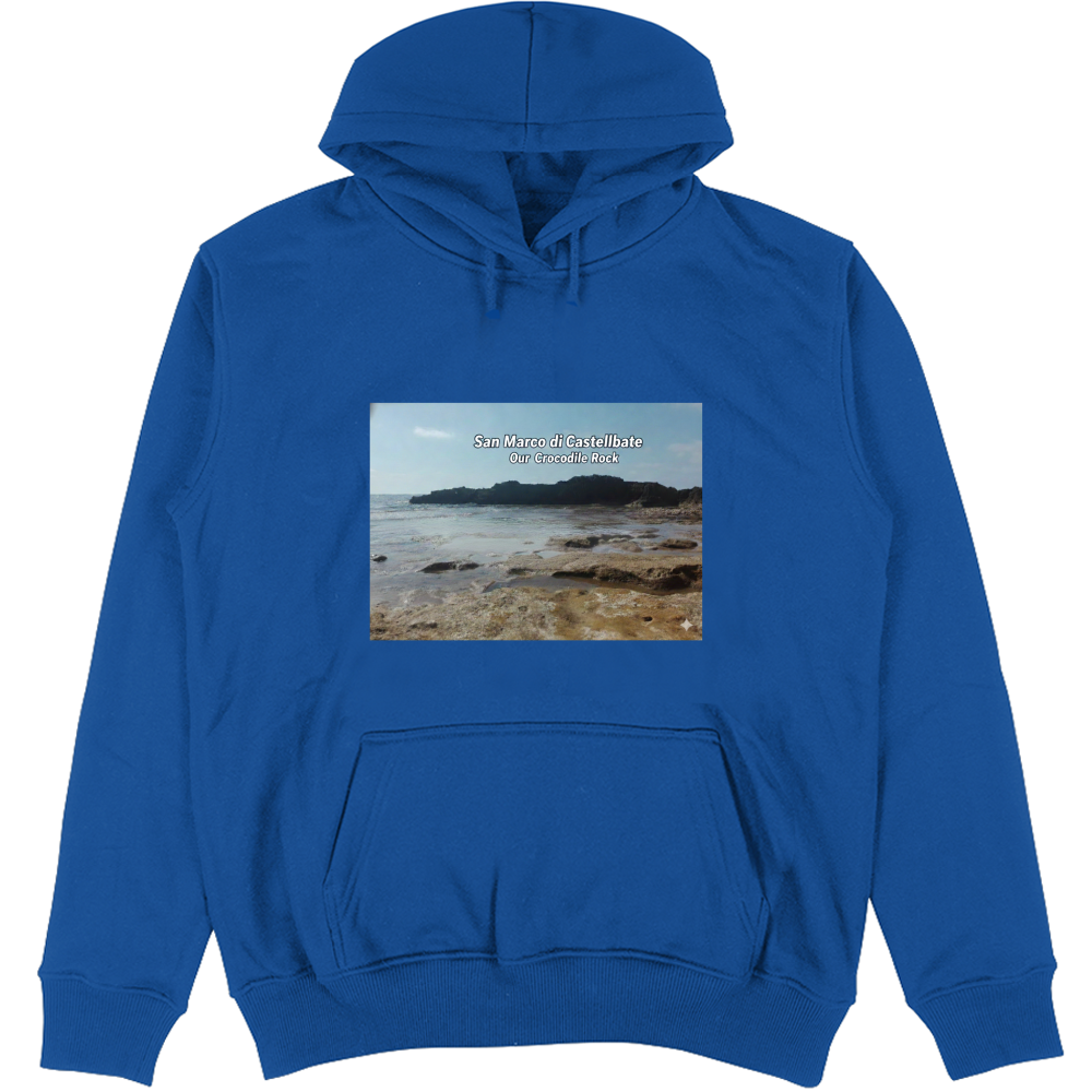 Felpa Unisex con Cappuccio Cocrodilecilento