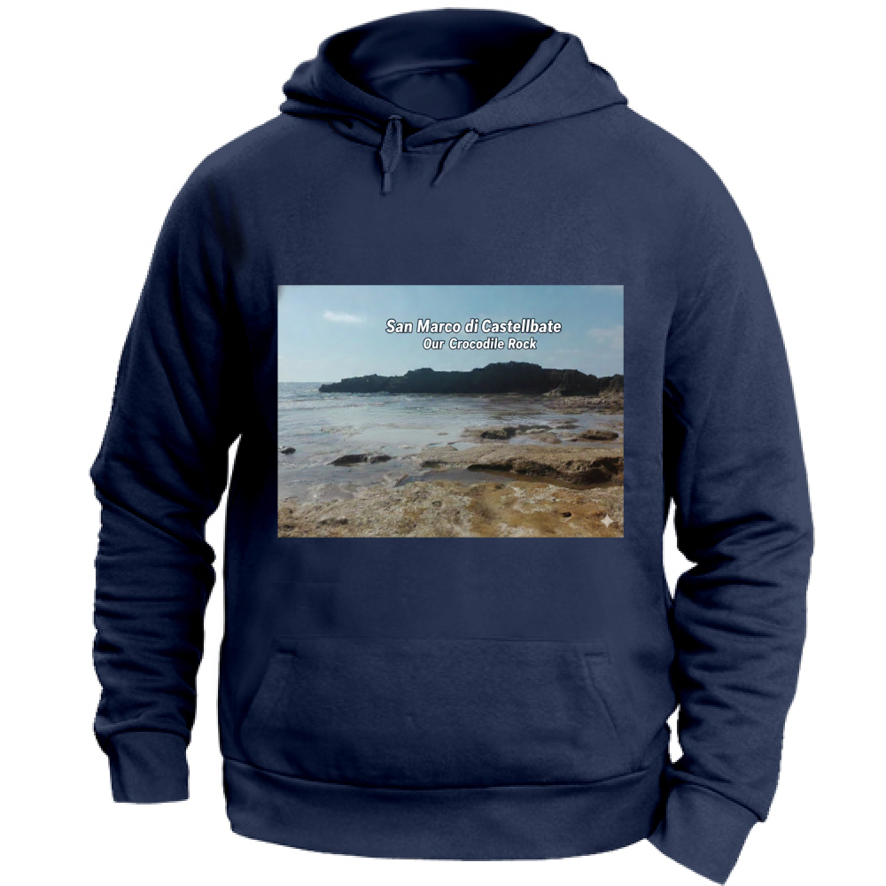 Felpa con Cappuccio Unisex Large Cocrodilecilento