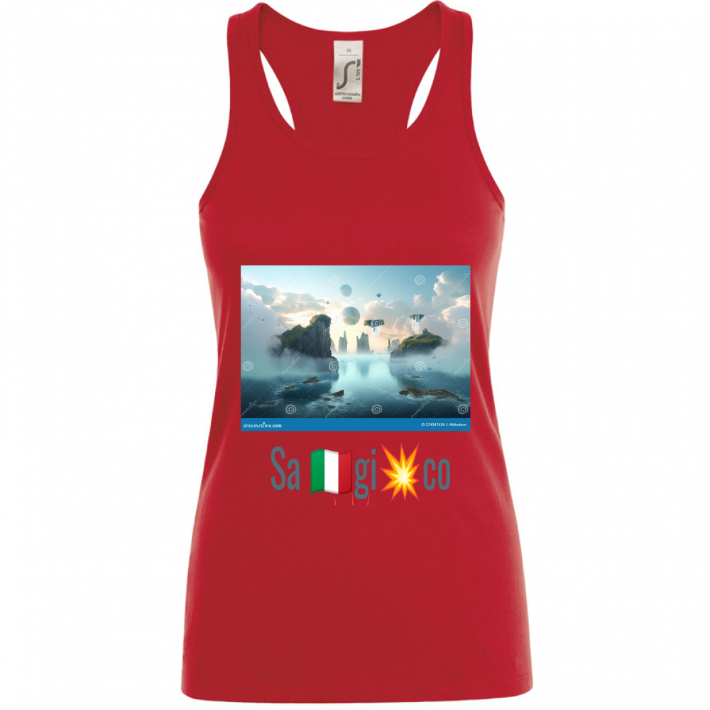 Canotta Donna T-shirt lyfestyle