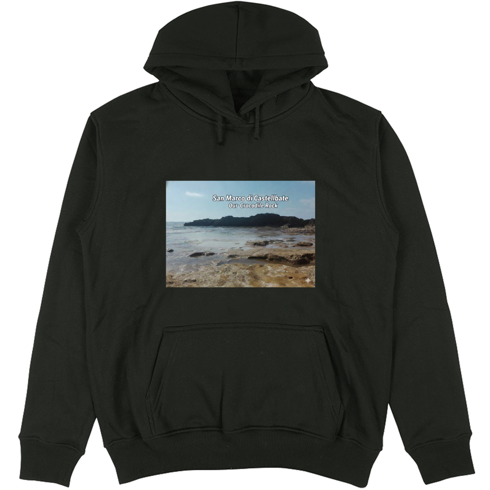 Felpa Unisex con Cappuccio Cocrodilecilento