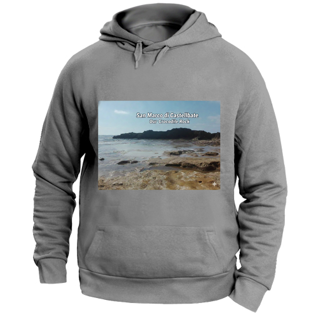 Felpa con Cappuccio Unisex Large Cocrodilecilento