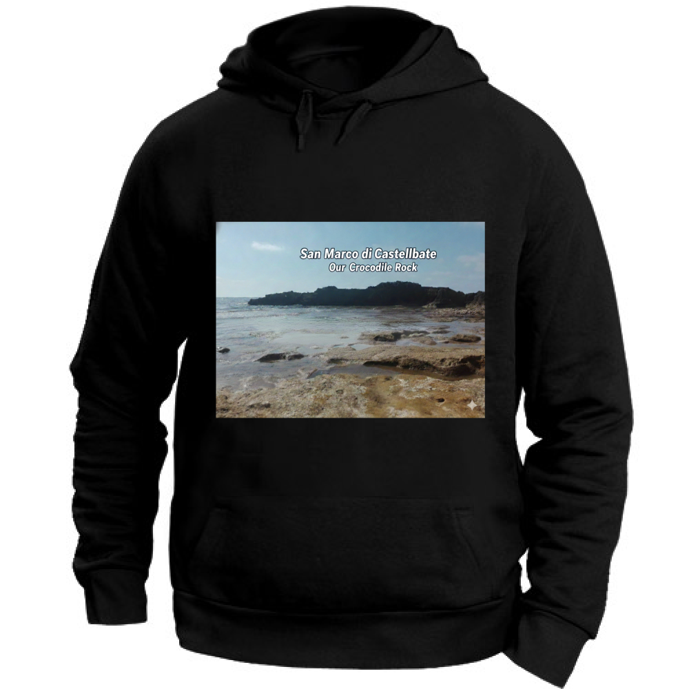 Felpa con Cappuccio Unisex Large Cocrodilecilento