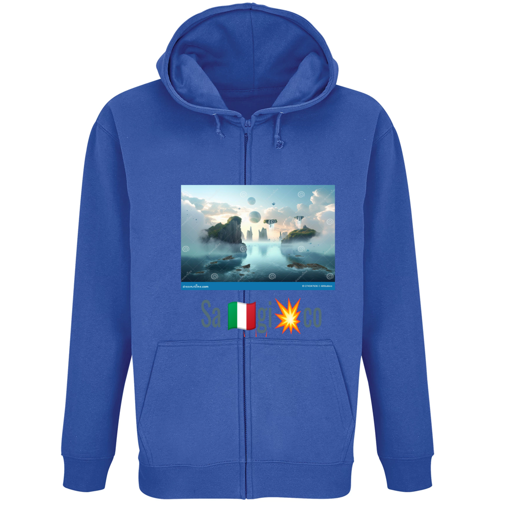 Felpa Premium Cappuccio Zip T-shirt lyfestyle