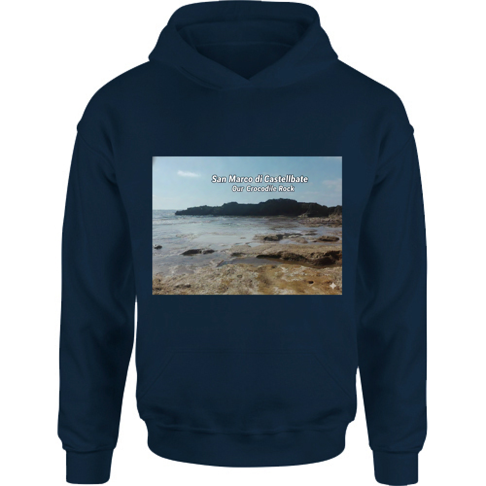 Felpa Bambino con Cappuccio Cocrodilecilento