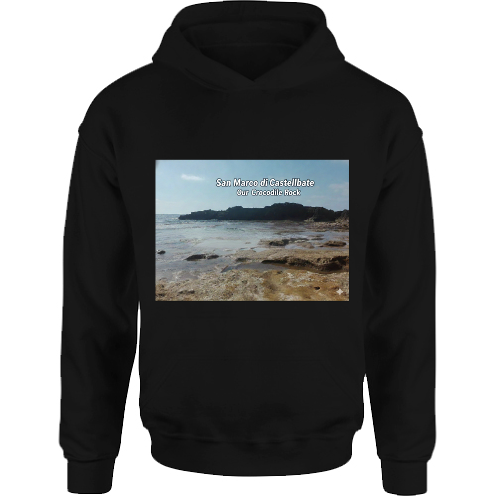 Felpa Bambino con Cappuccio Cocrodilecilento