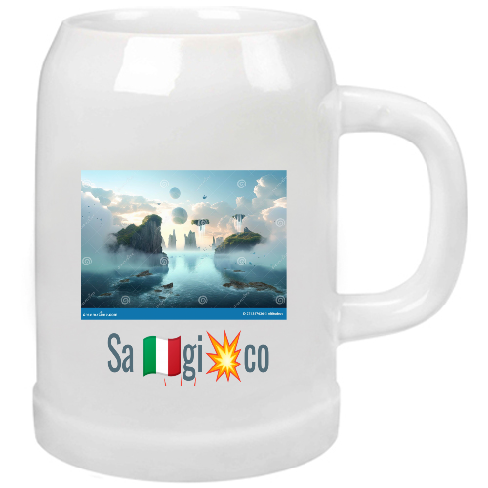 Boccale Birra T-shirt lyfestyle