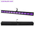 ALIEN 12 LED UV Black Lights Stage Blacklight Ultraviolet Wall Wash for Halloween Dance DJ Disco Glow Fluorescent Party Gameroom